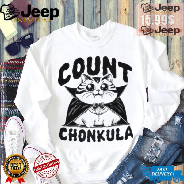 Count Chonkula cat shirt2