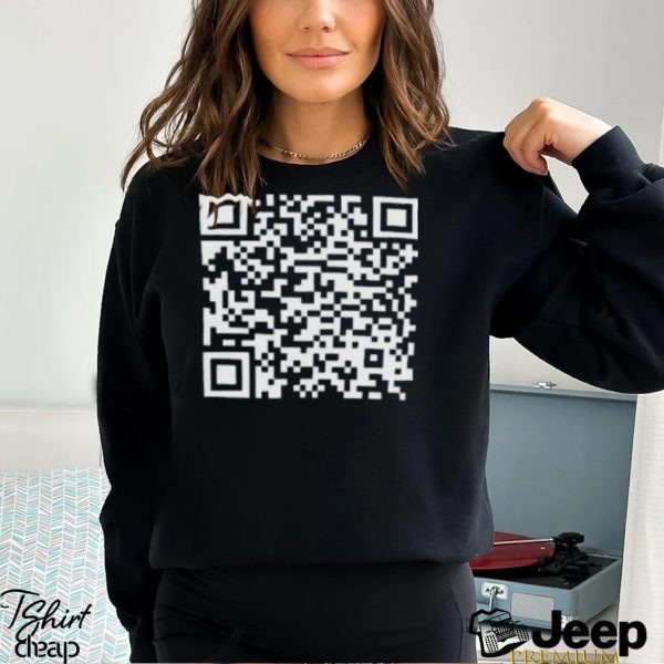 Qr Code With A Special Message Shirt0