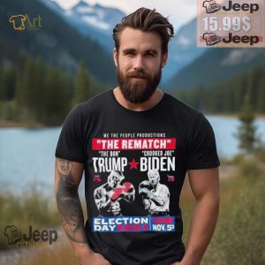 We The People Productions Rematch Trump Vs Biden 2024 Election Day 2024 Tuesday Nov 5th T shirt2