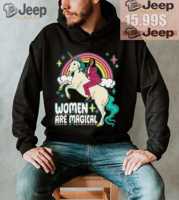 Women Are Magical Kamala Harris Unicorn Racerback Shirt1