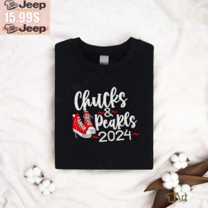 Kamala Harris 2024 chucks and pearls shirt2