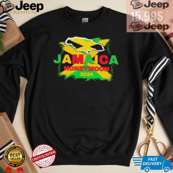 Jamaica Honey Moon 2024 flag shirt3