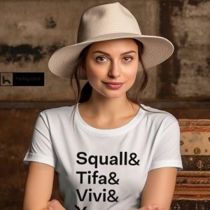 Squall Tifa Vivi Yuna Shirt2