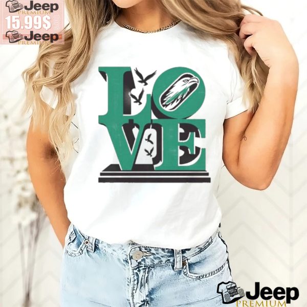 Official LOVE Birds Philadelphia Eagles 2024 Shirt3