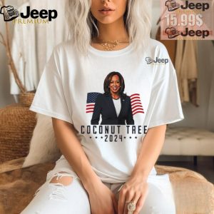 Kamala Harris 2024 Coconut Tree American flag shirt2