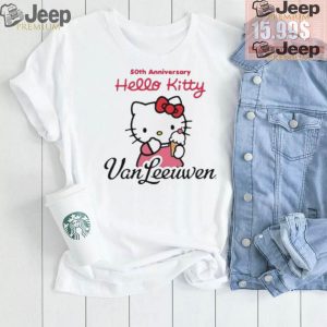 Van leeuwen ice cream hello kitty 50th anniversary shirt2