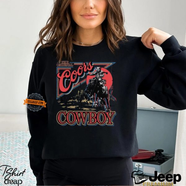 Coors Western Cowboy T Shirt3