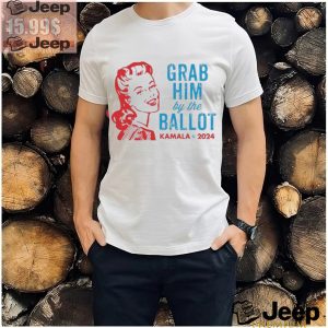 Official MAGA Grab Him By The Ballot Kamala 2024 Tee Shirt2