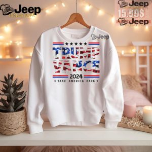 Official Trump vance 2024 Donald Trump j.d. vance take America back T shirt1