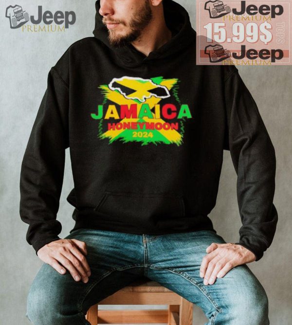 Jamaica Honey Moon 2024 flag shirt1