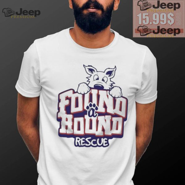 Found a hound rescue dog shirt1