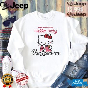 Van leeuwen ice cream hello kitty 50th anniversary shirt3