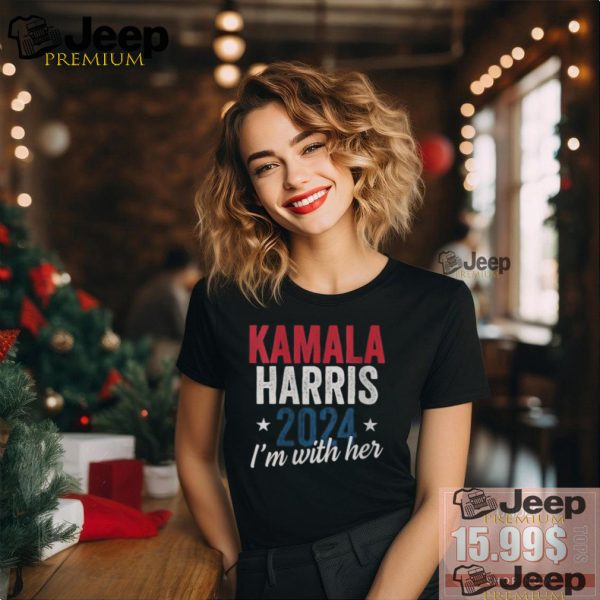 Official Kamala Harris Im with her Im with her America 2024 T shirt2 1