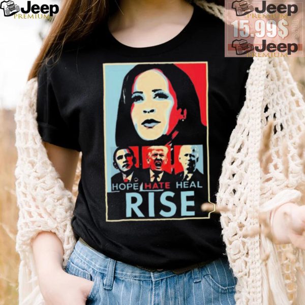 Official Harris Obama Trump Biden Hope Hate Heal Rise Shirt4