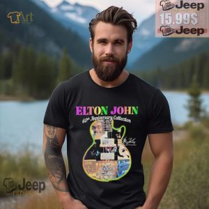 Official Elton John 60th Anniversary Collection Signature shirt2