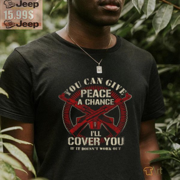 Veteran Shirt Gun Control Ill Cover You V Neck T Shirt2