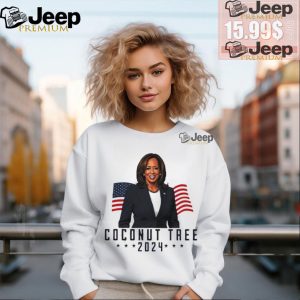 Kamala Harris 2024 Coconut Tree American flag shirt1