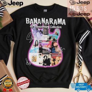 Official Bananarama 45th Anniversary Collection Signatures shirt3