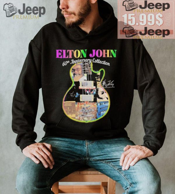 Official Elton John 60th Anniversary Collection Signature shirt1