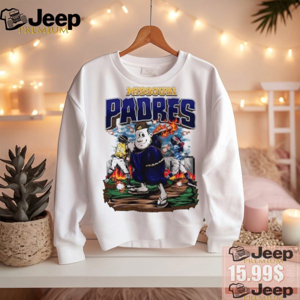 The Swinging Friar mascot San Diego Padres Missouri Padres Planet Euphoria 1950 2024 shirt0