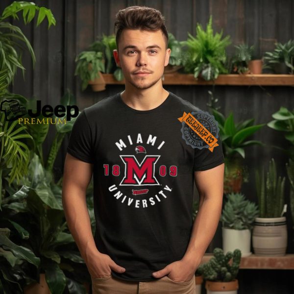 Miami University M Logo 1809 Shirt3