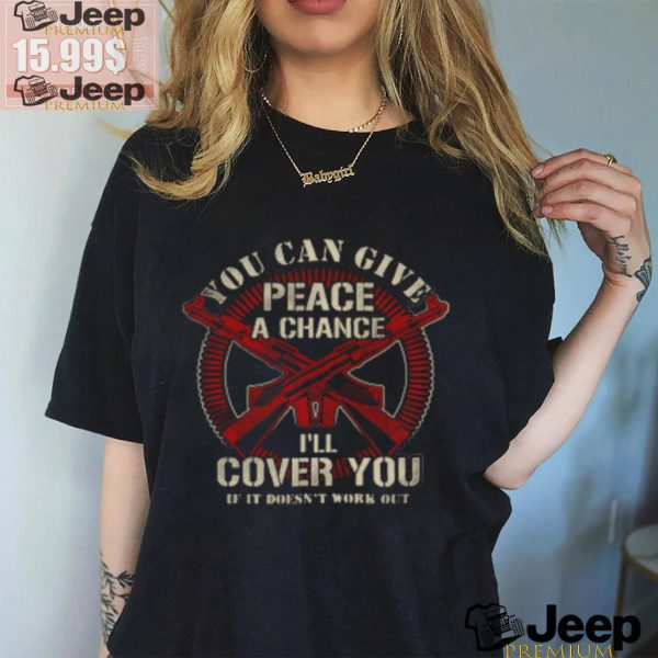 Veteran Shirt Gun Control Ill Cover You V Neck T Shirt3