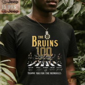 The Boston Bruins 100 Thank You For The Memories T Shirt2