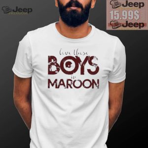 Love those boys in maroon football helmet shirt0