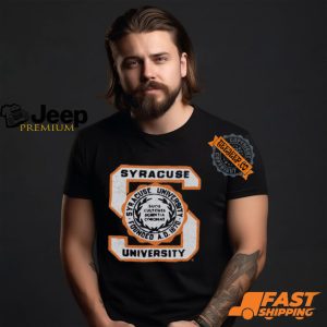 Syracuse Vintage Letterman Shirt1