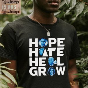 Harris and US Political Hope Hate Heal Grow shirt1