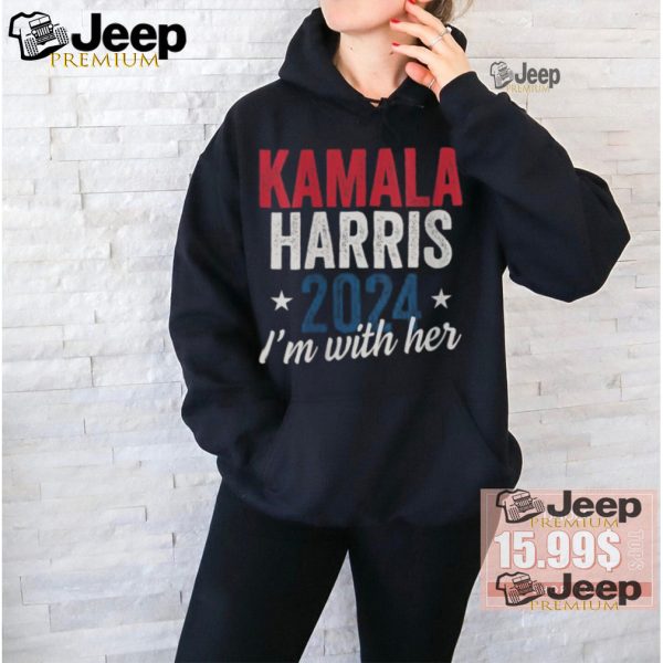 Official Kamala Harris Im with her Im with her America 2024 T shirt1 1