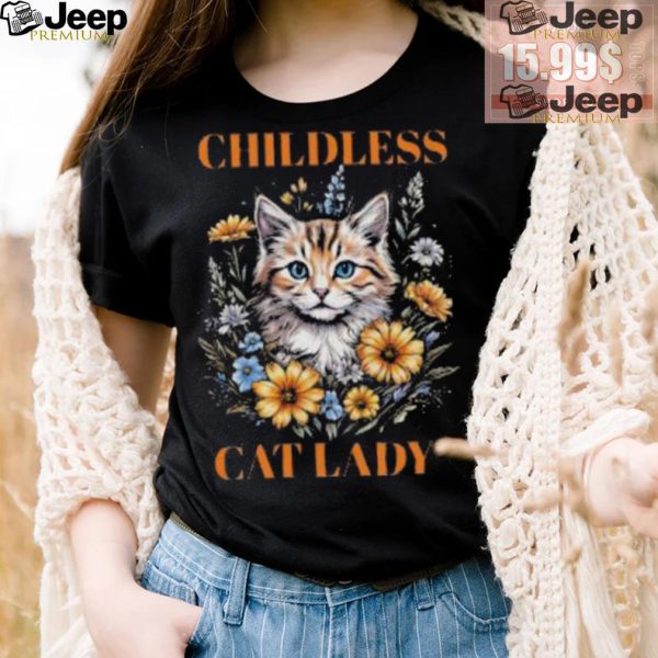 Childless Cat Lady Shirt Childless Cat Lady Kamala Harris T Shirt3