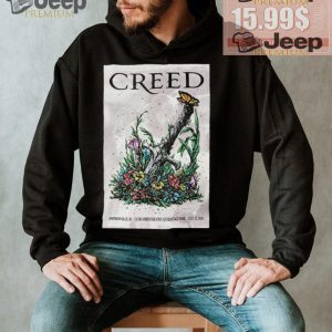 Official Creed Tour In Simpsonville SC On July 23 2024 Poster shirt1