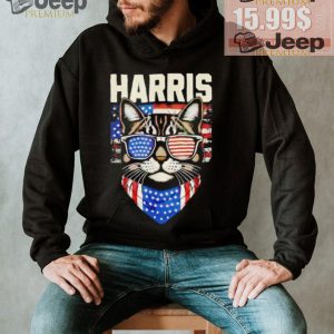 Kamala Harris for President 2024 Funny Cat Graphic shirt1