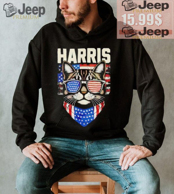 Kamala Harris for President 2024 Funny Cat Graphic shirt1