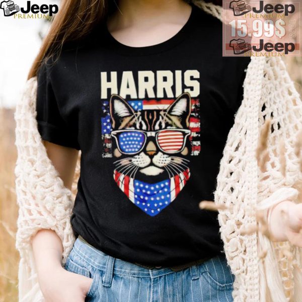 Kamala Harris for President 2024 Funny Cat Graphic shirt4