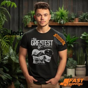 Muhammad Ali The Greatest Mono Shirt2