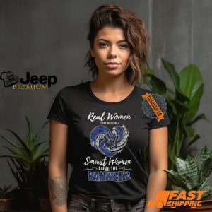 Real Women Love Baseball Smart Women Love The Yankees Shirt2