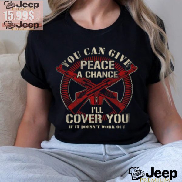 Veteran Shirt Gun Control Ill Cover You V Neck T Shirt1