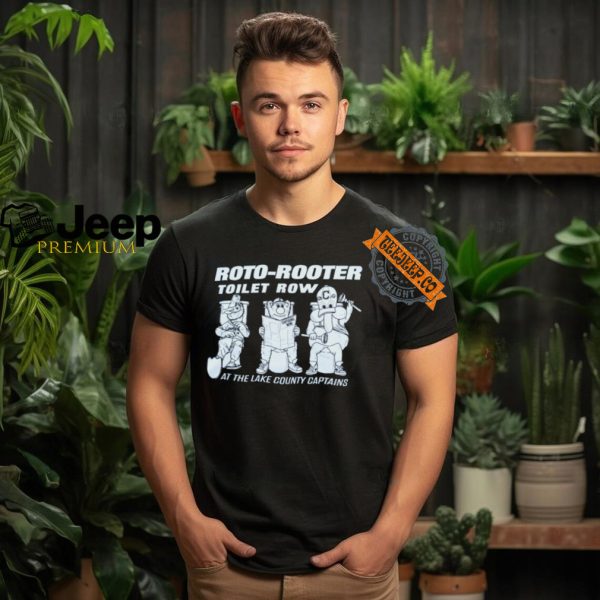 Roto Rooter Toilet Row Shirt3