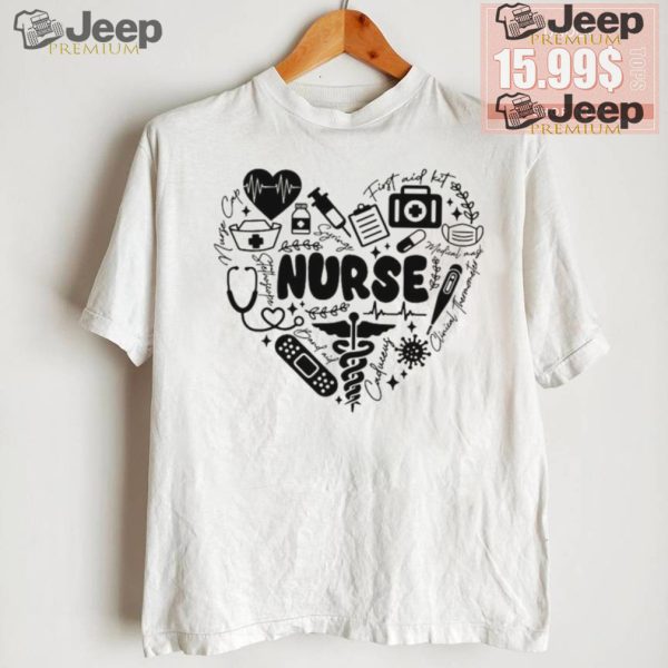 Nurse Heart Shirt Nurse Shirt3