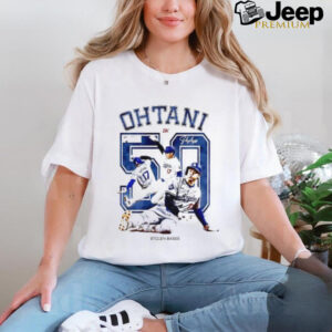 Los Angeles Dodgers Shohei Ohtani 50 Stolen Bases signature shirt