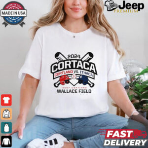 2024 Cortaca Cortland vs Ithaca suny cortland wallace field shirt