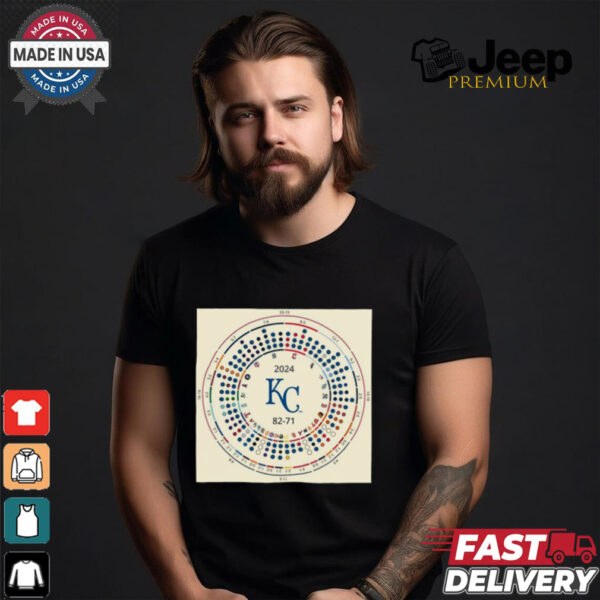 2024 Kansas City Royals are MLB 82 71 WelcomeToTheCity and HeadToHead t shirt