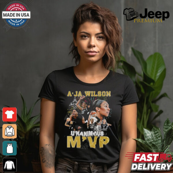 A’Ja Wilson Unanimous MVP T Shirt