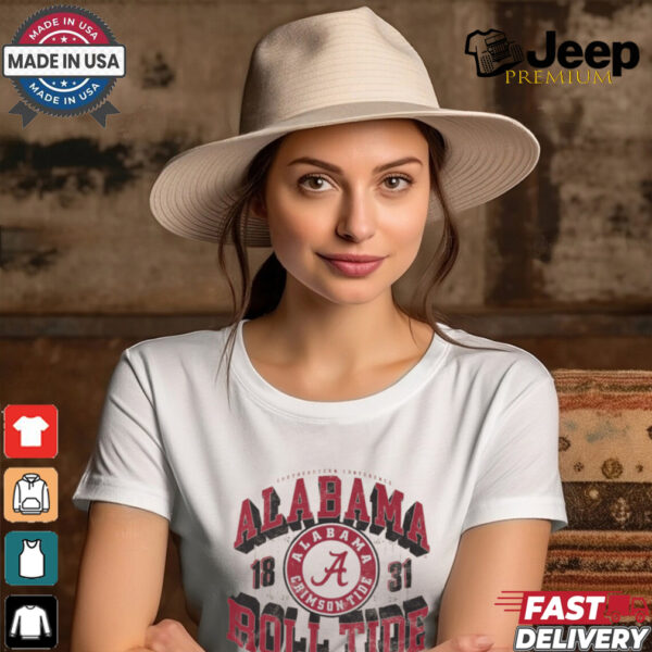 Alabama Crimson Tide Field Arched Wordmark T Shirt