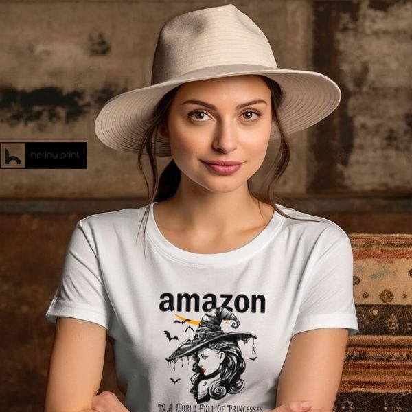 Amazon In a World full pringcesses be a witch shirt