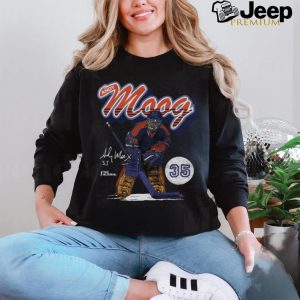 Andy Moog Edmonton Retro Script shirt