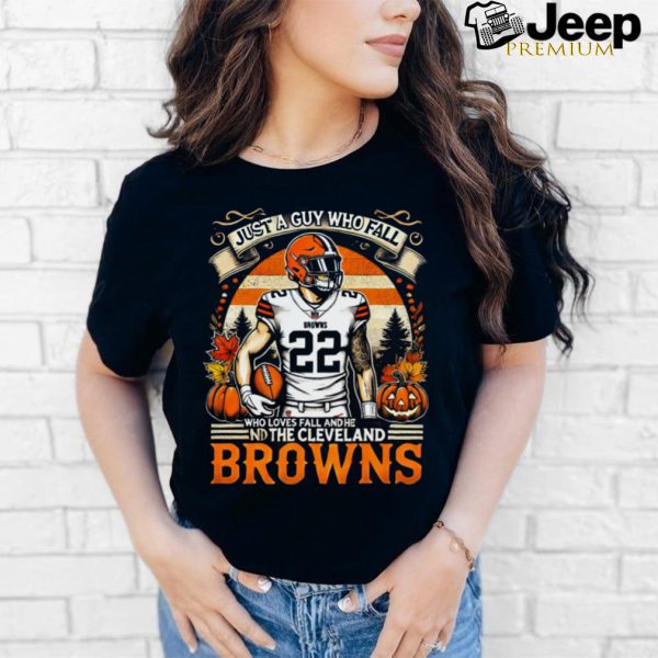 AnyConv.com__Just A Guy who fall and the cleveland Browns shirt