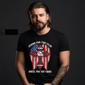 Arizona Cardinals Stand For The Flag Kneel For The Cross 2024 T shirt